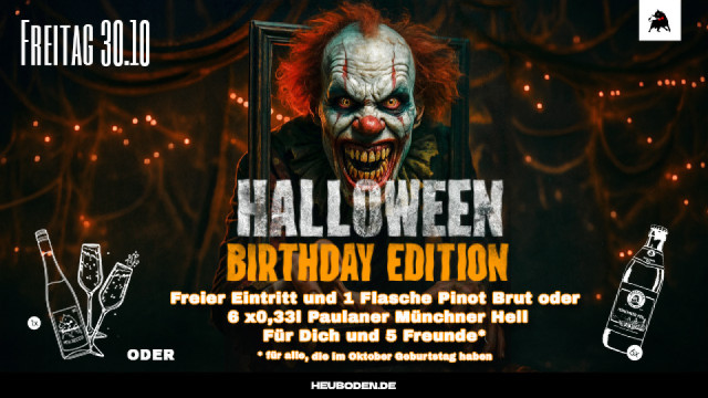Halloween x Birthday Party